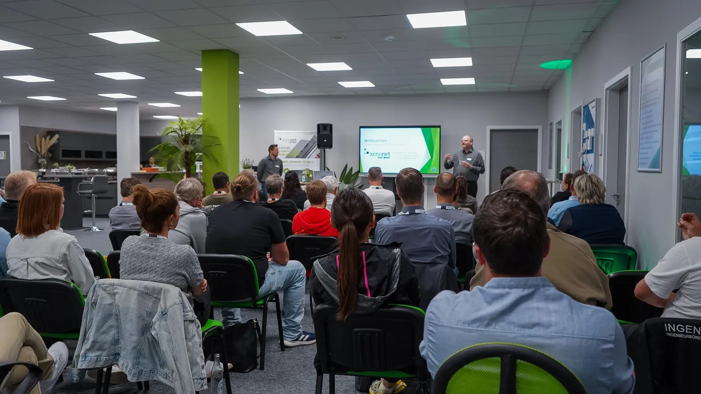 Volles Haus beim Vortrag